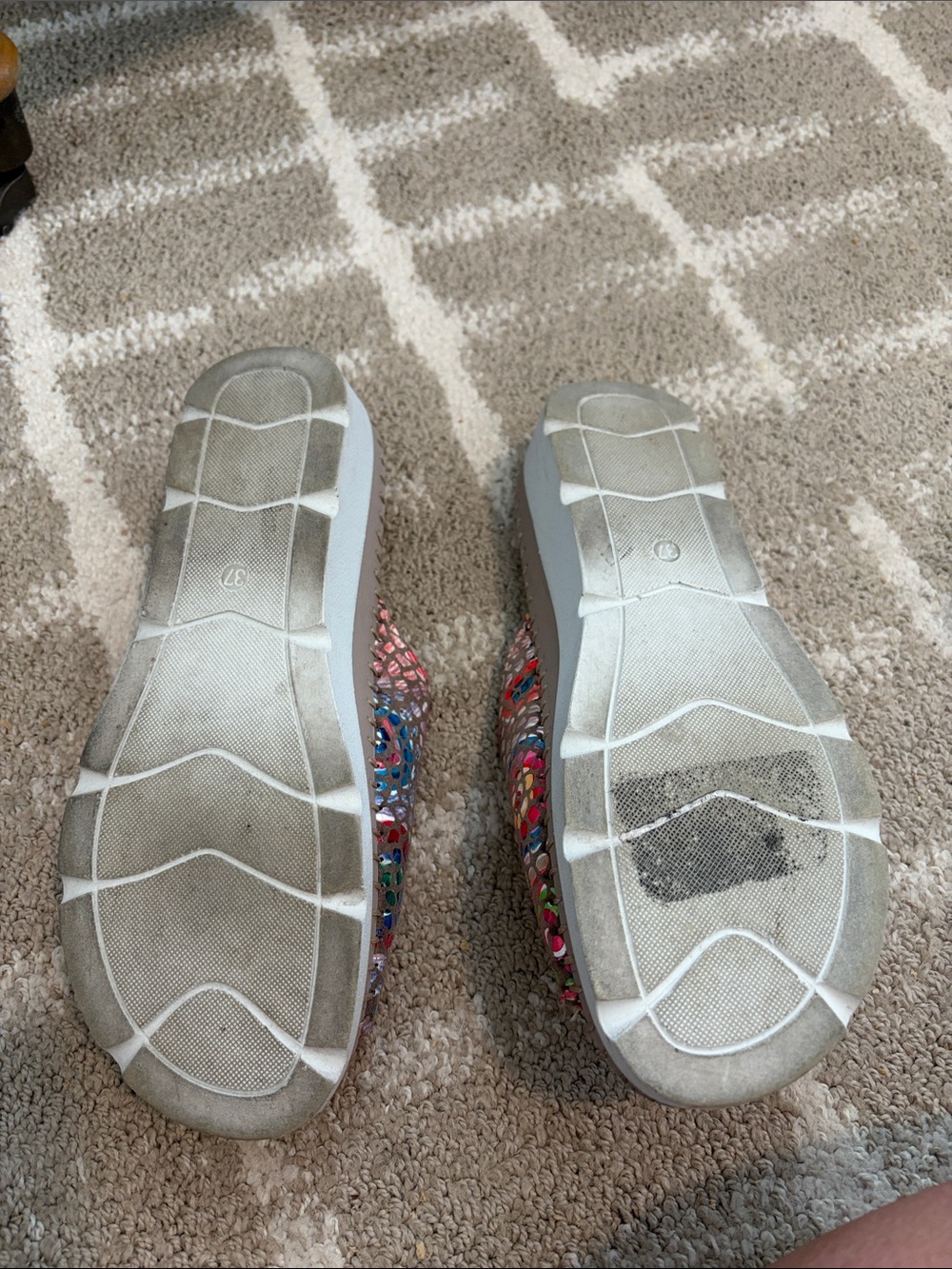 Colorful Leather Slides - Picture 5 of 7